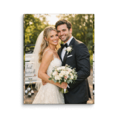Personalized Wedding Canvas Prints | Custom Couple Photo Wall Decor