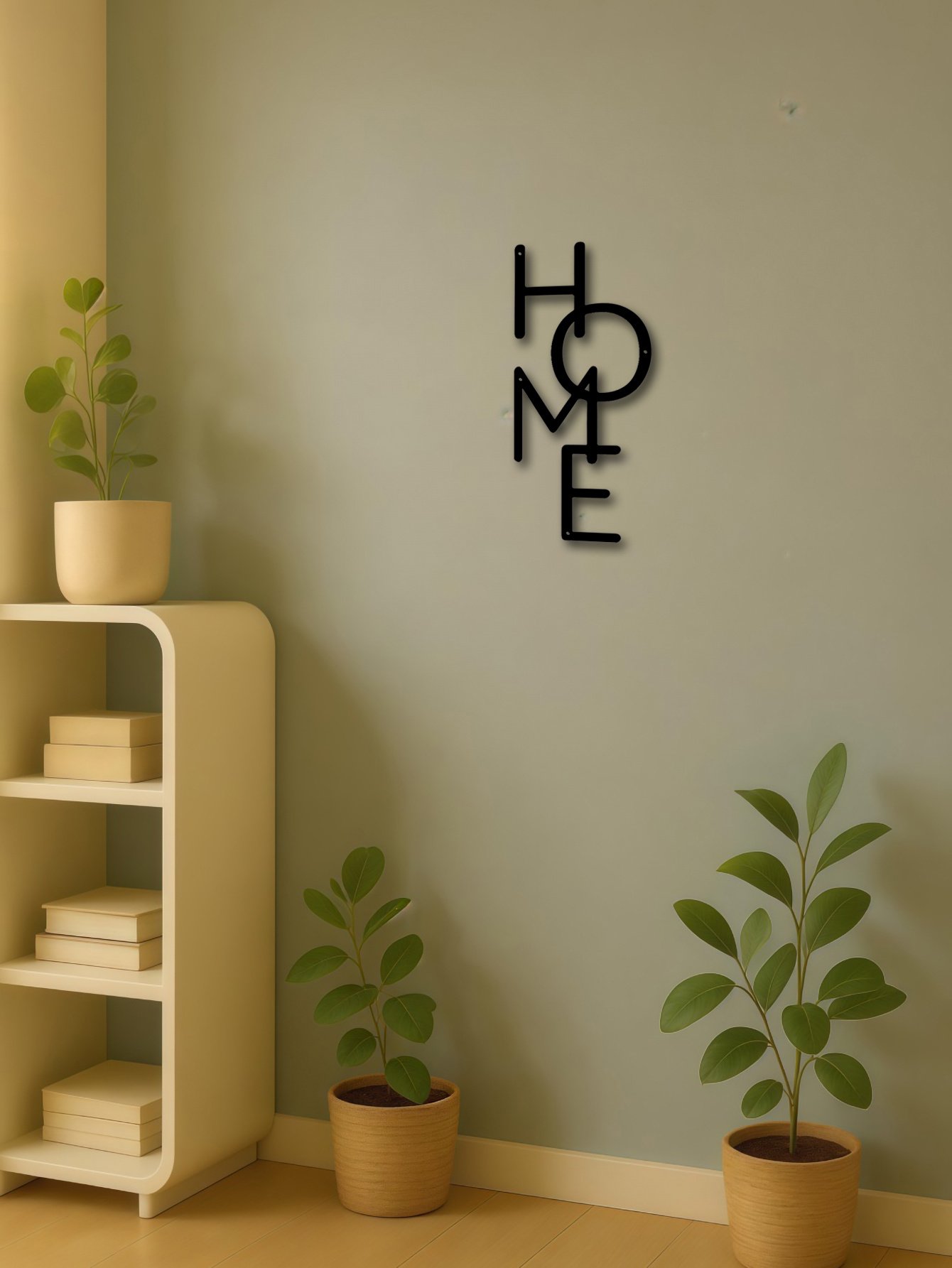 Metal Wall Decor HOME Letter Wall Sign Unique Design For Bedroom Decor&Gifts - Image 3