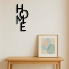 Metal Wall Decor HOME Letter Wall Sign Unique Design For Bedroom Decor&Gifts